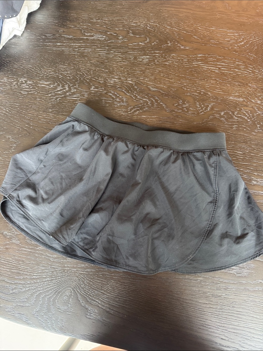 Gilly Hicks Black Athletic Skirt with Elastic Waist